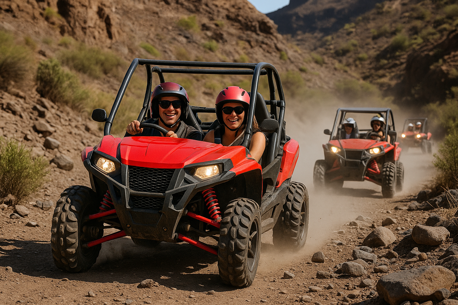 enjoy activities and things to do on gran canaria offroad buggy maspalomas